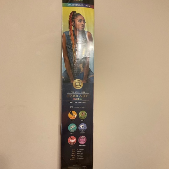 Braids Hair Extension. Green colour - Picture 2 of 3